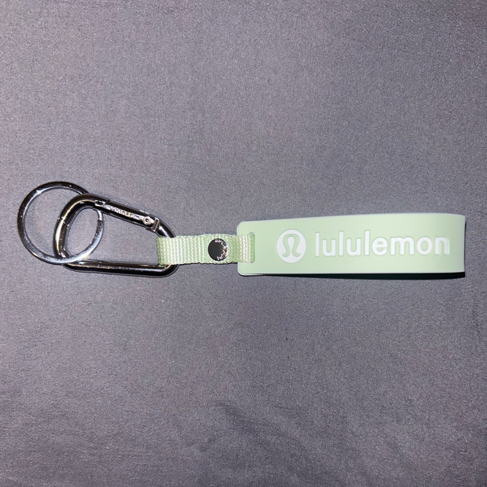 Lululemon Silicone Keychain